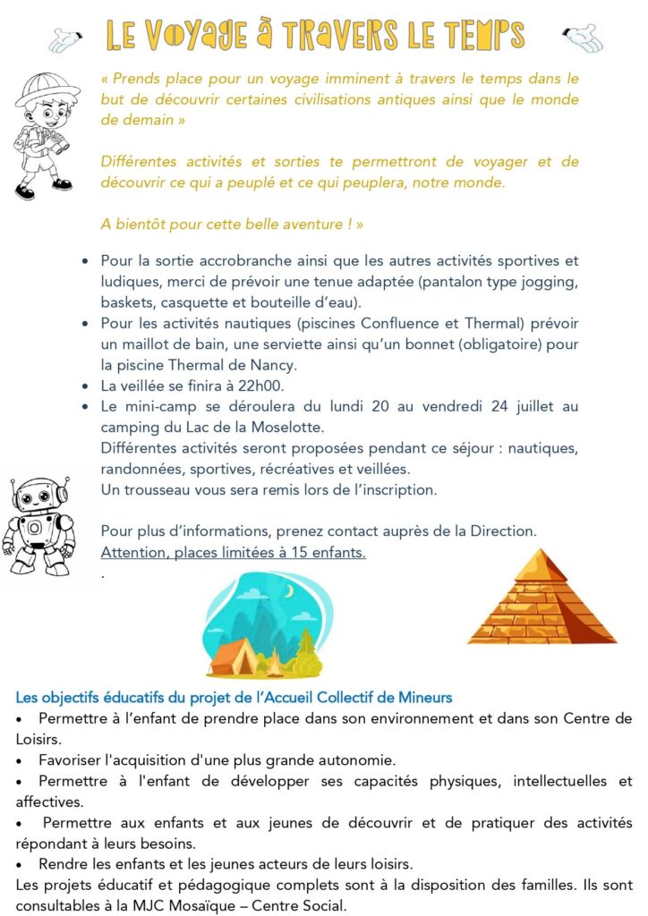 CONSIGNES